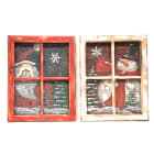 GIOCOPLAST NATALE - CORNICE LEGNO CM 23X1,8X25,5