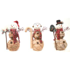 GIOCOPLAST NATALE - PUPAZZO COUNTRY CM 32 - 3 ASS