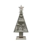 GIOCOPLAST NATALE - ALBERINO LEGNO DECO IN RILIEVO H 53 CM