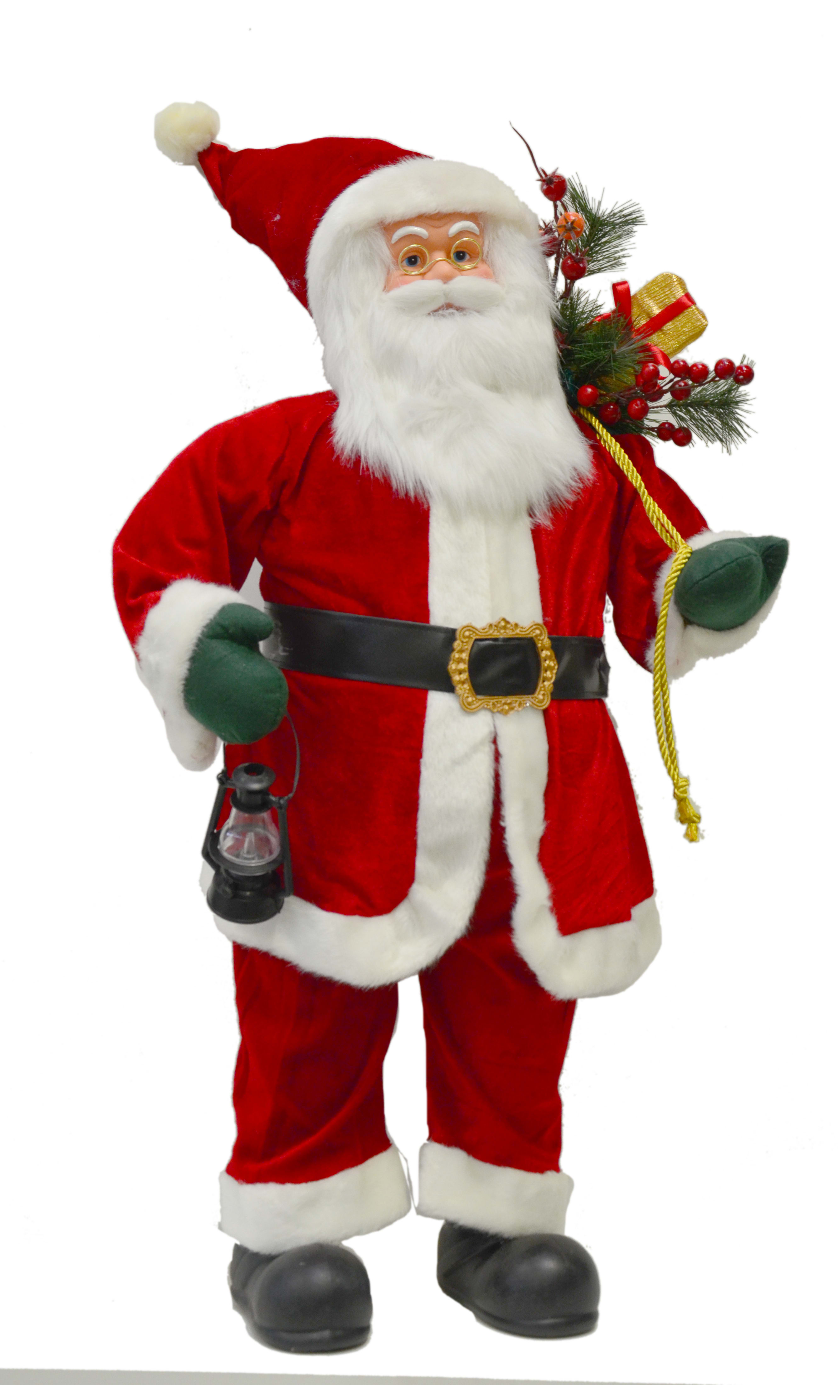 GIOCOPLAST NATALE - BABBO NATALE CLASSIC 85 CM DECORATO