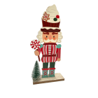 GIOCOPLAST NATALE - DECORAZIONE SCHIACCIANOCI IN LEGNO, 23 CM