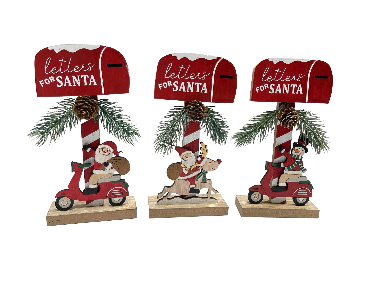 GIOCOPLAST NATALE - DECORAZIONE MAILBOX, 15 CM, MOD. ASS.