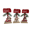 GIOCOPLAST NATALE - DECORAZIONE MAILBOX, 15 CM, MOD. ASS.