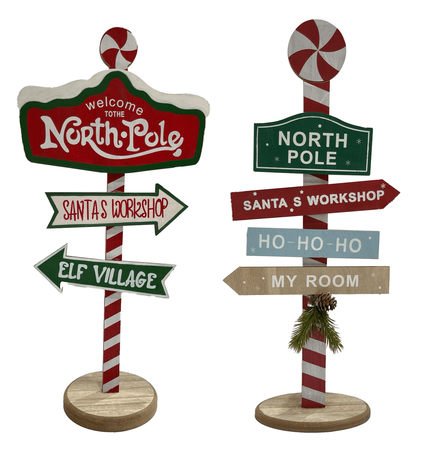 GIOCOPLAST NATALE - DECORAZIONE PIEDISTALLO IN LEGNO, 30 CM