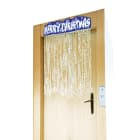GIOCOPLAST NATALE - Decorazione natale da porta con frange 110 cm.