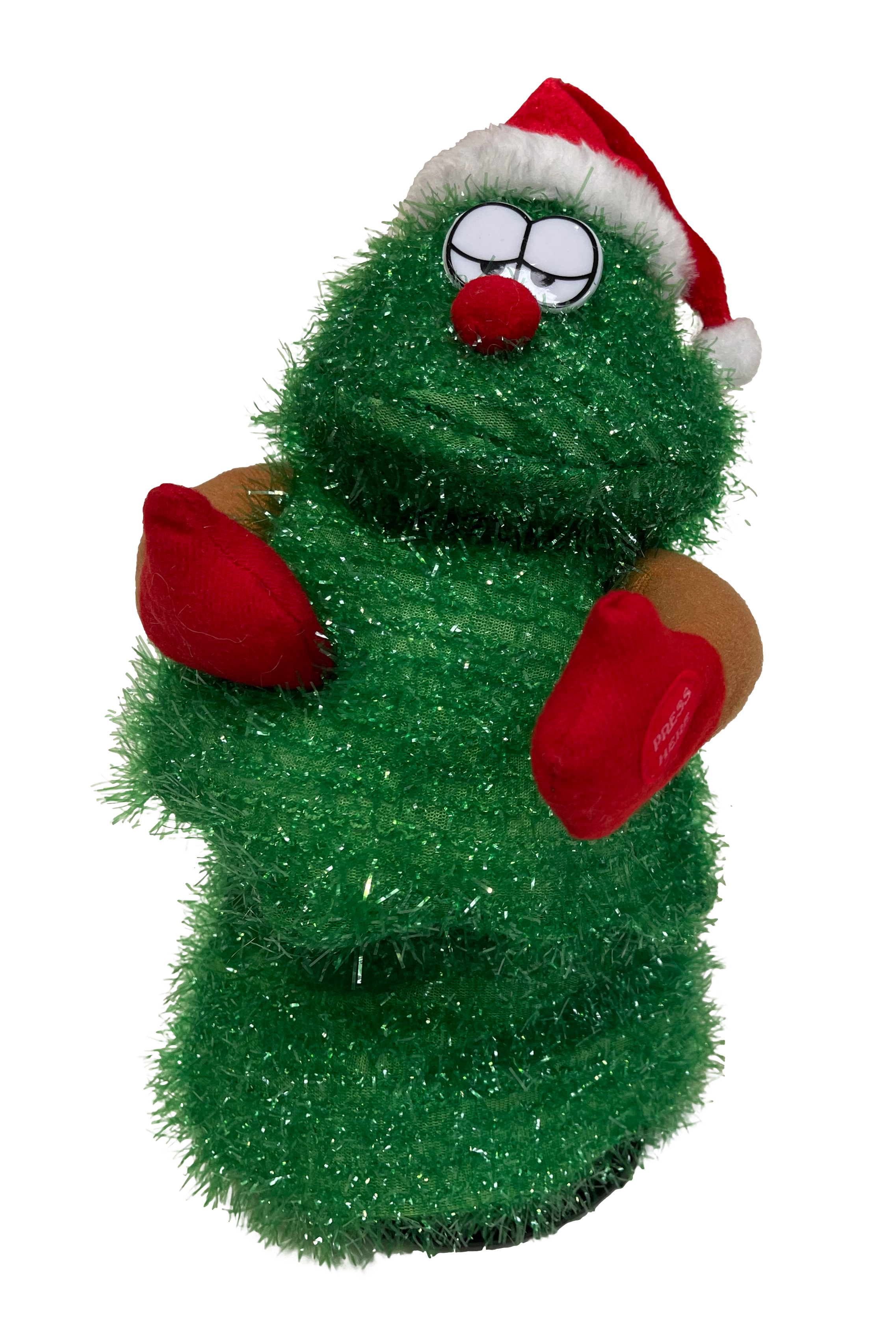 GIOCOPLAST NATALE - DANZALBERO CON MOVIMENTO E MUSICA A BATTERIA, 32 CM