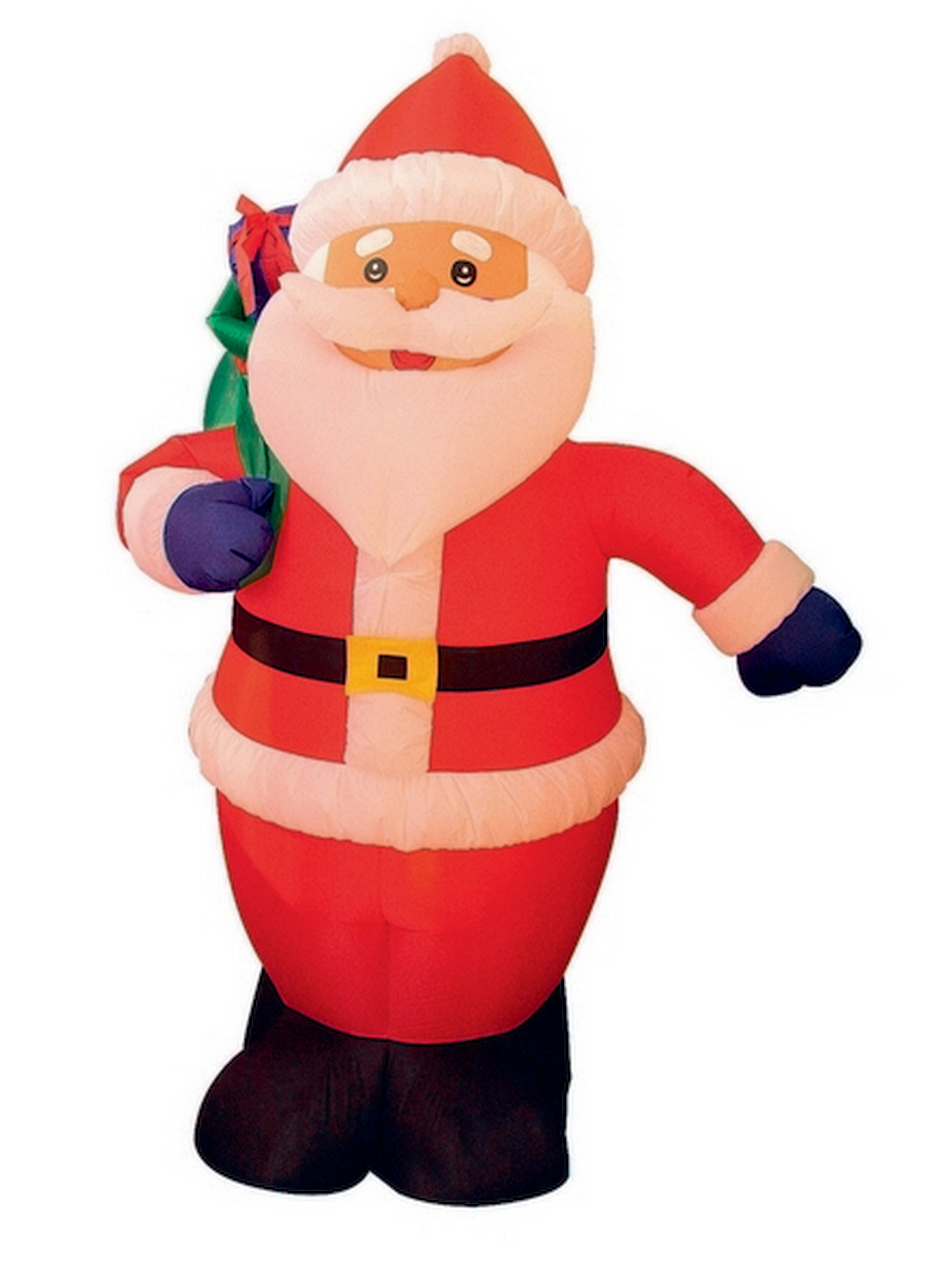 GIOCOPLAST NATALE - BABBO GONF. C/2 LUCI CM.240 C/PRESA SHUCKO