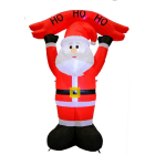 GIOCOPLAST NATALE - BABBO GONFIABILE H.240 CM CON LUCI LED