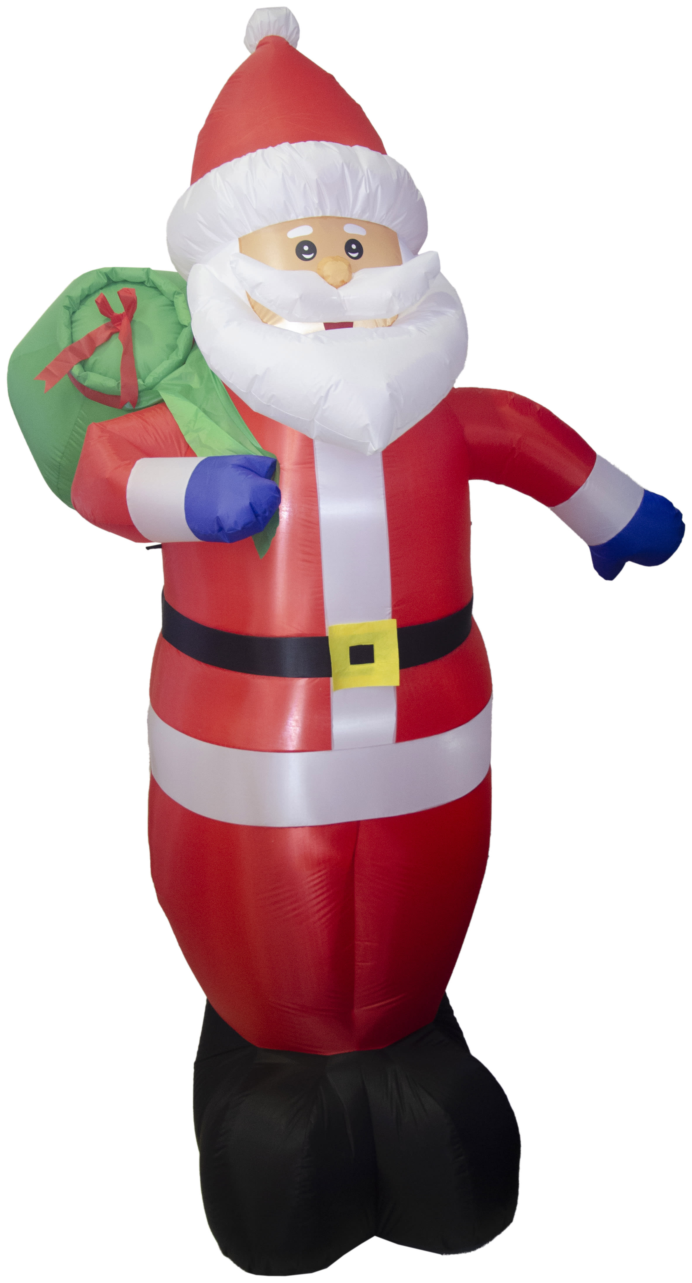 GIOCOPLAST NATALE - BABBO GONFIABILE H. 300 CM CON LUCI LED
