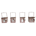 GIOCOPLAST NATALE - PORTA TEALIGHT LEGNO ASS. CM 8