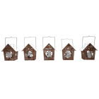 GIOCOPLAST NATALE - PORTA TEALIGHT LEGNO ASS. CM 11