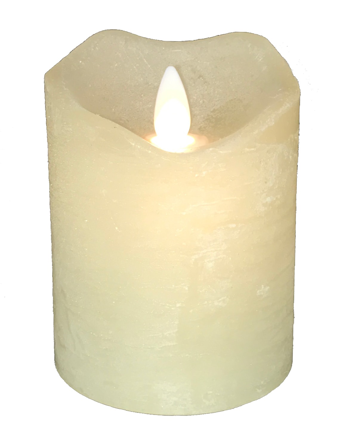 GIOCOPLAST NATALE - WISH CANDLE LED H.10 X D.7,5 CM QUARZO EFFETTO FIAMMA REALE
