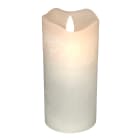 GIOCOPLAST NATALE - WISH CANDLE LED H.15 X D.7,5 CM QUARZO EFFETTO FIAMMA REALE