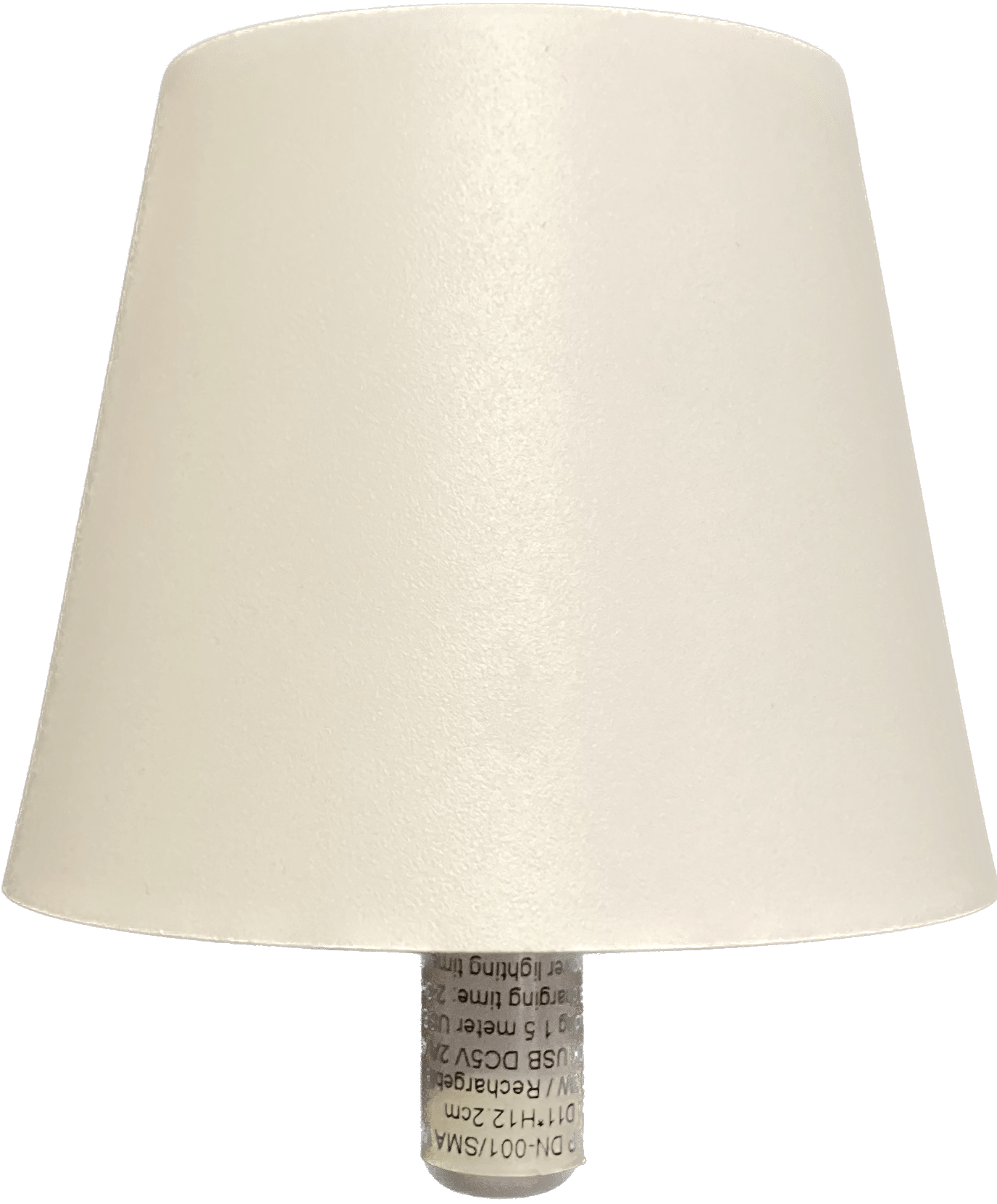 GIOCOPLAST NATALE - LAMPADA TIP TAP WHITE LED BIANCO CALDO, 9 CM, DIMMER TOUCH, RICARICABILE CON USB-C