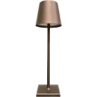 GIOCOPLAST NATALE - LAMPADA HIP HOP COFFEE LED BIANCO CALDO, 37,5 CM, DIMMER TOUCH, RICARICABILE CON USB-C