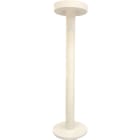 GIOCOPLAST NATALE - LAMPADA ROCK WHITE LED BIANCO CALDO, 34 CM, RICARICABILE CON USB-C