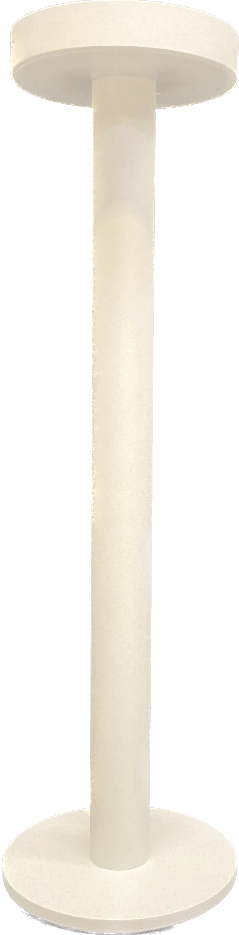 GIOCOPLAST NATALE - LAMPADA ROCK WHITE LED BIANCO CALDO, 34 CM, RICARICABILE CON USB-C