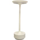 GIOCOPLAST NATALE - LAMPADA JAZZ WHITE, 28 CM, LED BIANCO CALDO, DIMMER TOUCH, RICARICABILE CON USB-C