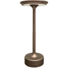 GIOCOPLAST NATALE - LAMPADA JAZZ COFFEE, 28 CM, LED BIANCO CALDO, DIMMER TOUCH, RICARICABILE CON USB-C