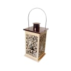 GIOCOPLAST NATALE - LANTERNA LEGNO CM 17X17X34,5