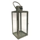 GIOCOPLAST NATALE - LANTERNA ZINCATA H.38 X 12 X 12 CM