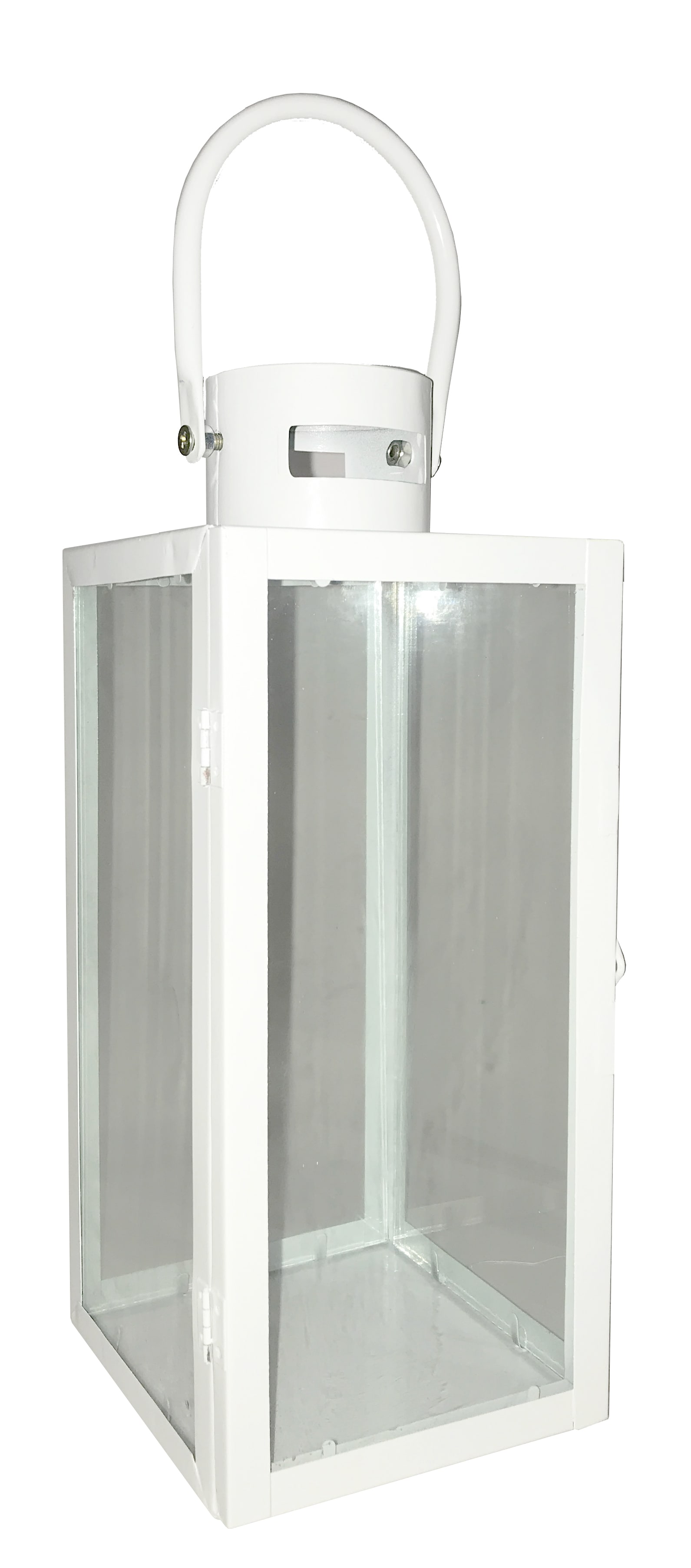 GIOCOPLAST NATALE - LANTERNA BIANCA H.38 X 12 X 12 CM