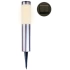 GIOCOPLAST NATALE - PALETTO LED ''ELIO'' CON PANNELLO SOLARE, 30 CM, LUCE BIANCA, USO EST.