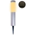 GIOCOPLAST NATALE - PALETTO LED ''ELIO'' CON PANNELLO SOLARE, 30 CM, LUCE BIANCO CALDO, USO EST.