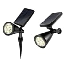 GIOCOPLAST NATALE - FARETTO ''PEGASO'' 16 CM CON PANNELLO SOLARE, LED BIANCHI, USO EST.