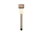 GIOCOPLAST NATALE - PALETTO LED ''LIRA'' CON PANNELLO SOLARE, 19 CM, LUCE BIANCA , USO EST.