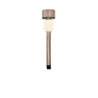 GIOCOPLAST NATALE - PALETTO LED ''LIRA'' CON PANNELLO SOLARE, 19 CM, LUCE BIANCA , USO EST.