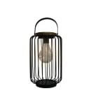 GIOCOPLAST NATALE - LANTERNA ''GAIA'' CON LAMPADINA CON GOCCE DI LED BIANCO CALDO, PANNELLO SOLARE, USO EST.