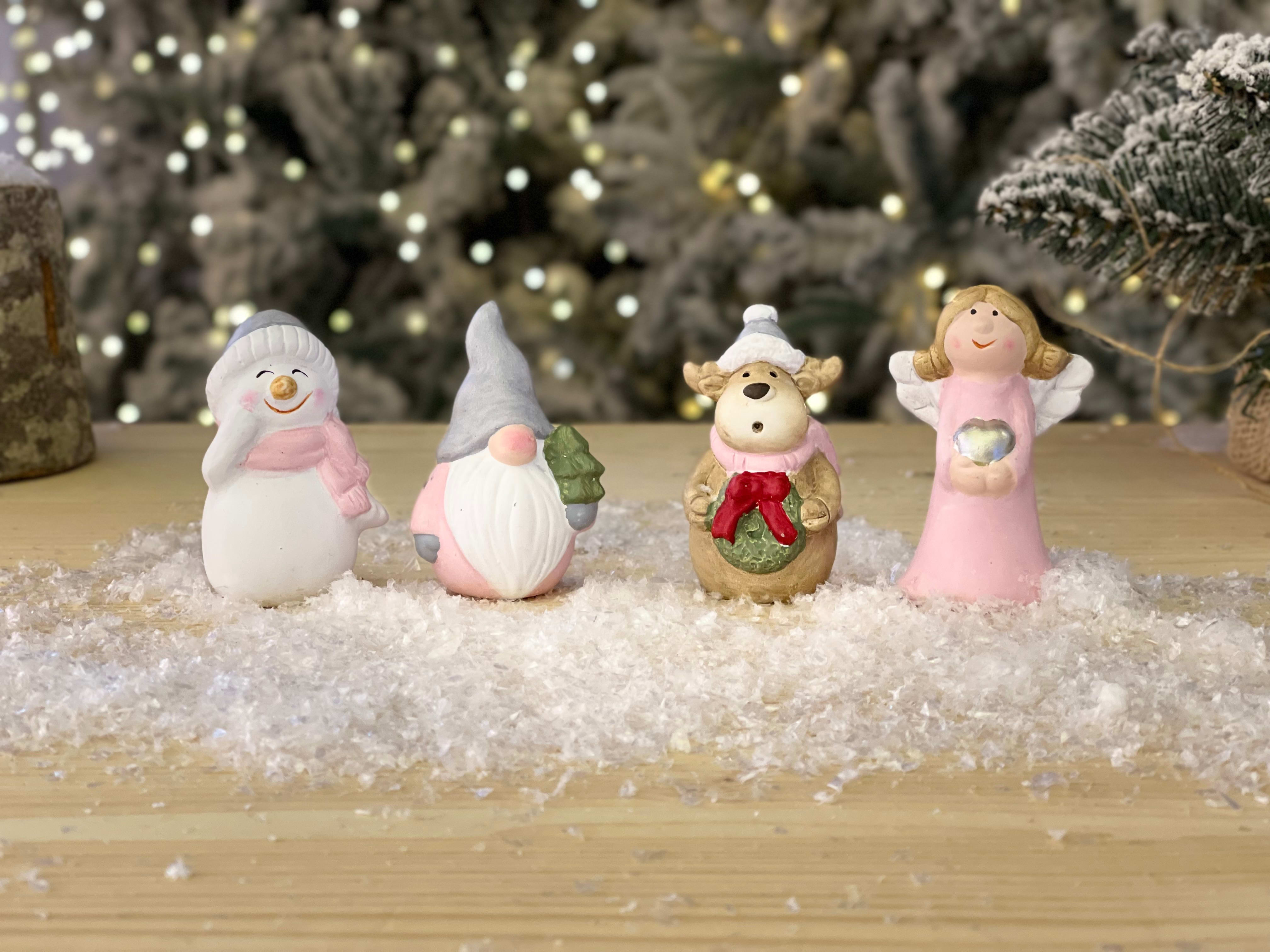 GIOCOPLAST NATALE - SOGG. ROSA IN BORSINA REGALO, MOD. ASS.