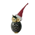 GIOCOPLAST NATALE - GUFO GRIGIO CERAMICA CM 38
