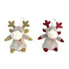 GIOCOPLAST NATALE - RENNINA MARTINA ''BUSSI BY TRUDI'', 10 CM, COL. ASS.