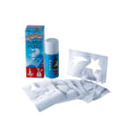 GIOCOPLAST NATALE - KIT NEVE C/DISEGNI 150ML. X DEC. FINESTRA