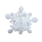 GIOCOPLAST NATALE - FIOCCO DI NEVE 3D OVATTATO 30CM