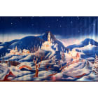 GIOCOPLAST NATALE - FONDALE MET. ARROTOLATO CM.100X70 (SOGG. VARI)