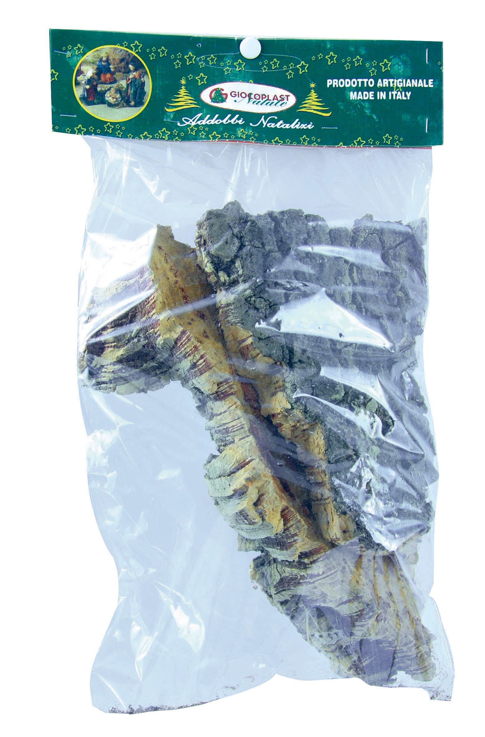 GIOCOPLAST NATALE - SUGHERO IN PEZZI IN BUSTA
