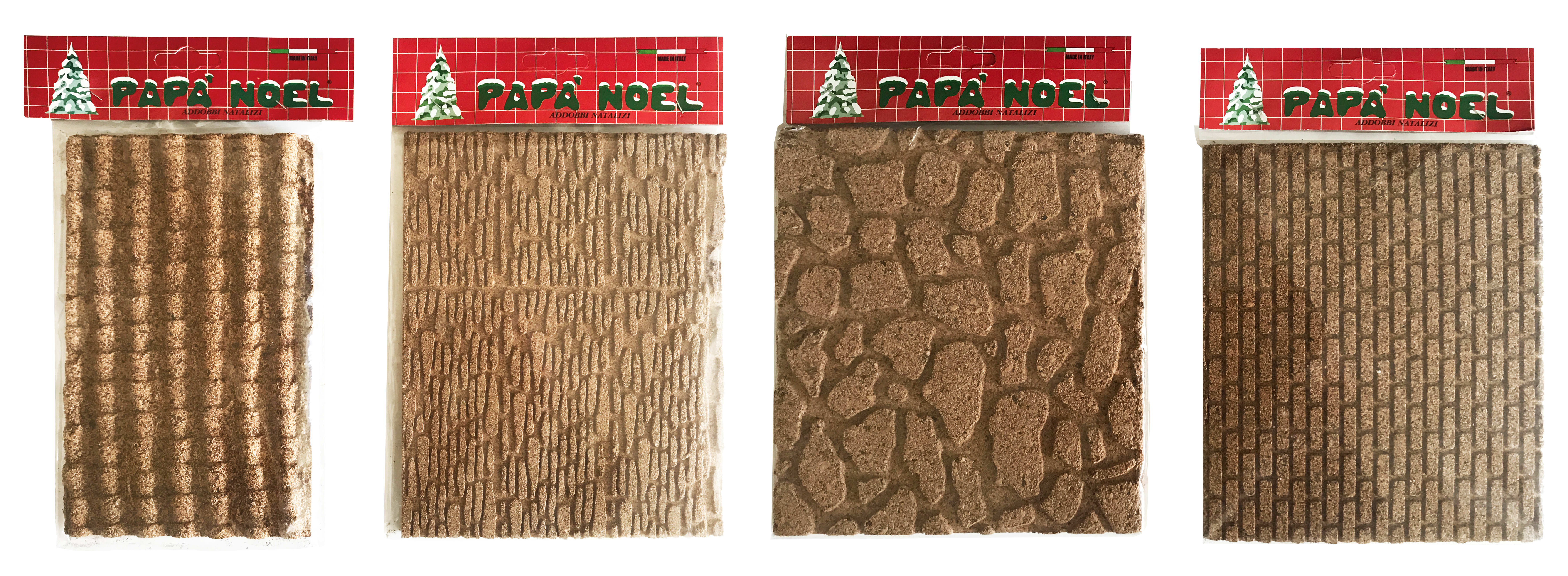 GIOCOPLAST NATALE - TAVOLETTA SUGHERO 25X20CM, MOD. ASS.