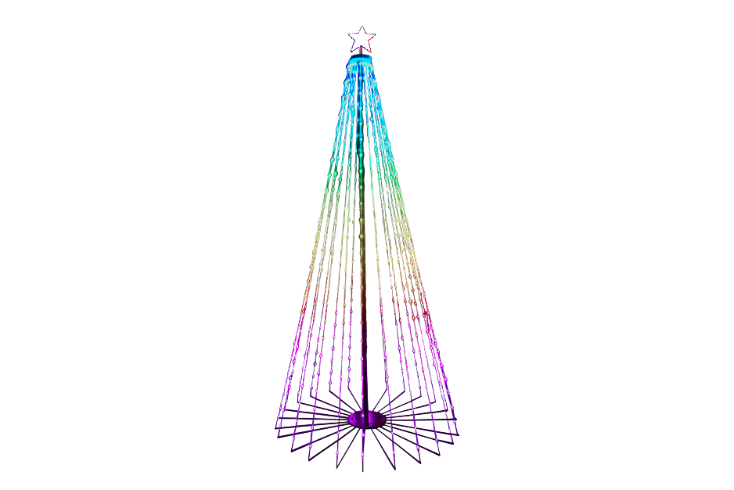GIOCOPLAST NATALE - ALBERO 240 CM 'APP-I LIGHT FANTASY' SMAR