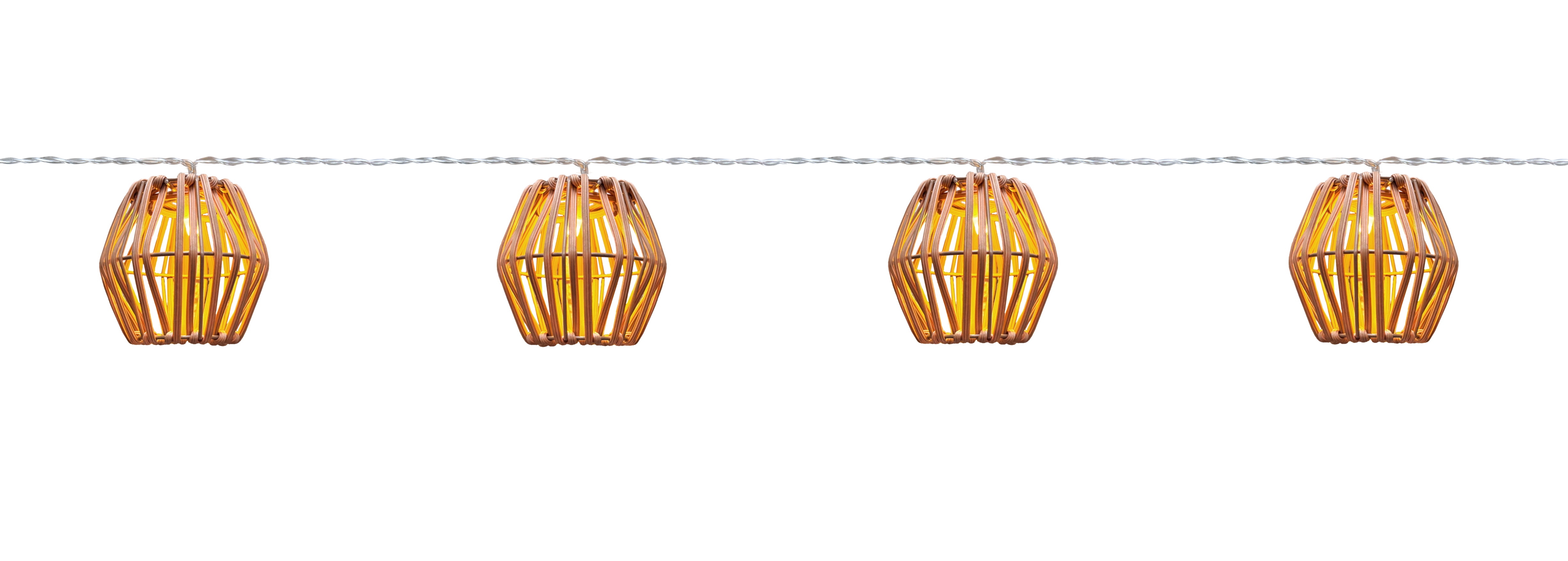 GIOCOPLAST NATALE - 10 LAMPADINE LED  TROPICAL  CON PANN.SOL