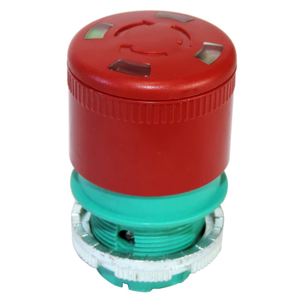 G.G.T. GIOVENZANA TRASFORMAZIONI - PULSANTE FUNGO SBLOCCO A ROTAZIONE D30 PL013002