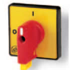 G.G.T. GIOVENZANA TRASFORMAZIONI - MOSTRINA 48X48 GIALLO-ROSSO BLOCCOPORTA