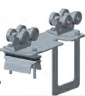 G.G.T. GIOVENZANA TRASFORMAZIONI - CARRELLO TRAINO DOPPIO SELLA 68MM SERIE