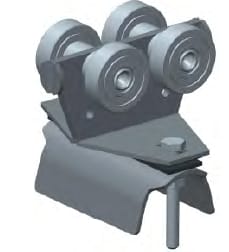 G.G.T. GIOVENZANA TRASFORMAZIONI - CARRELLO ACCIAIO SELLA 68MM SERIE 41