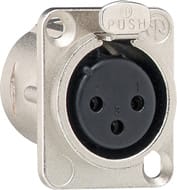 GIRA - XLR SERIE D PRESA FLANGIATA 3P