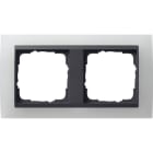 GIRA - PLACCA 2-M PL.INTERM. AN