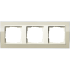 GIRA - PLACCA 3-M PL.INTERM. BC