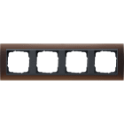 GIRA - PLACCA 4-M PL.INTERM. AN